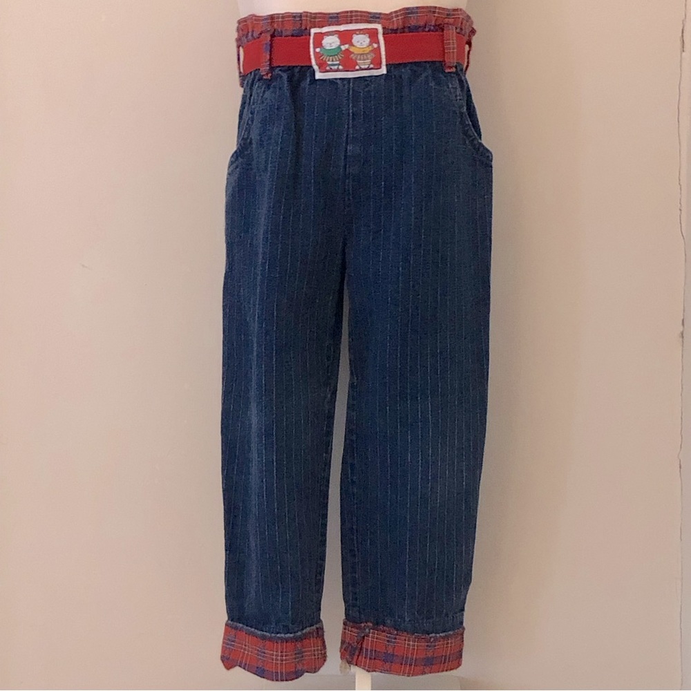 Vintage OshKosh B’gosh Girls Toddler Pants Jeans 🐱